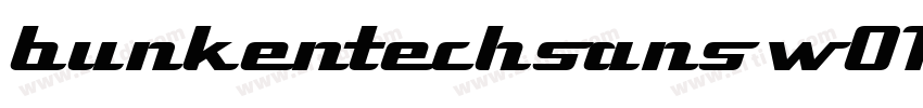 bunkentechsans w01 s字体转换